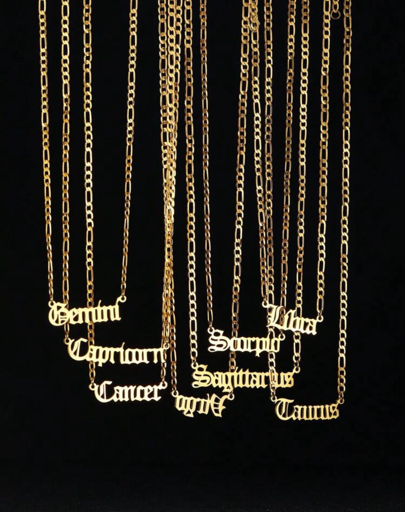 Zodiac Gold Necklace