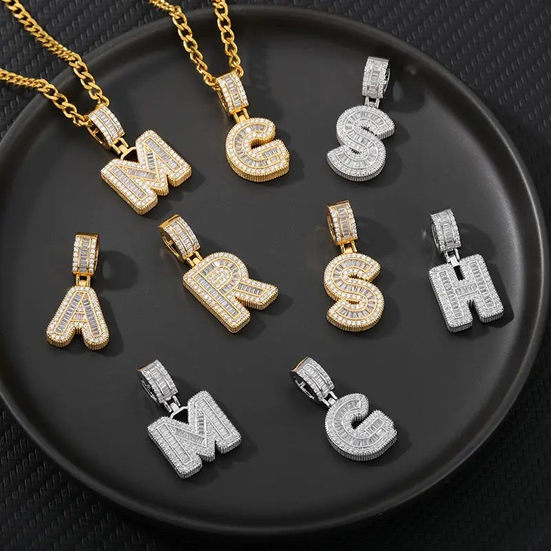 Gold/Silver Letter Necklace