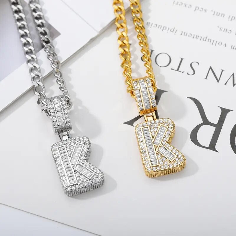 Gold/Silver Letter Necklace