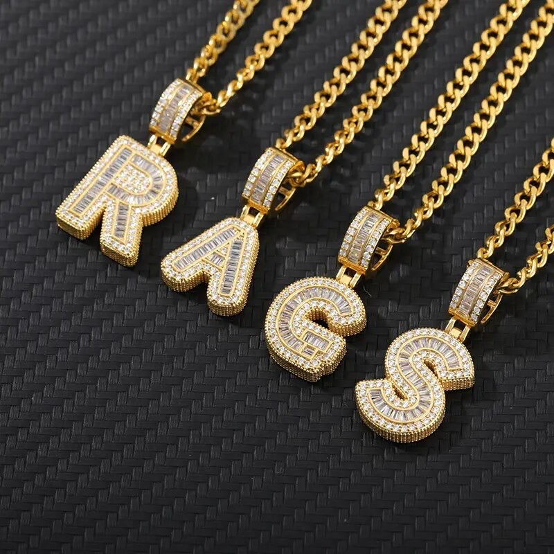 Gold/Silver Letter Necklace