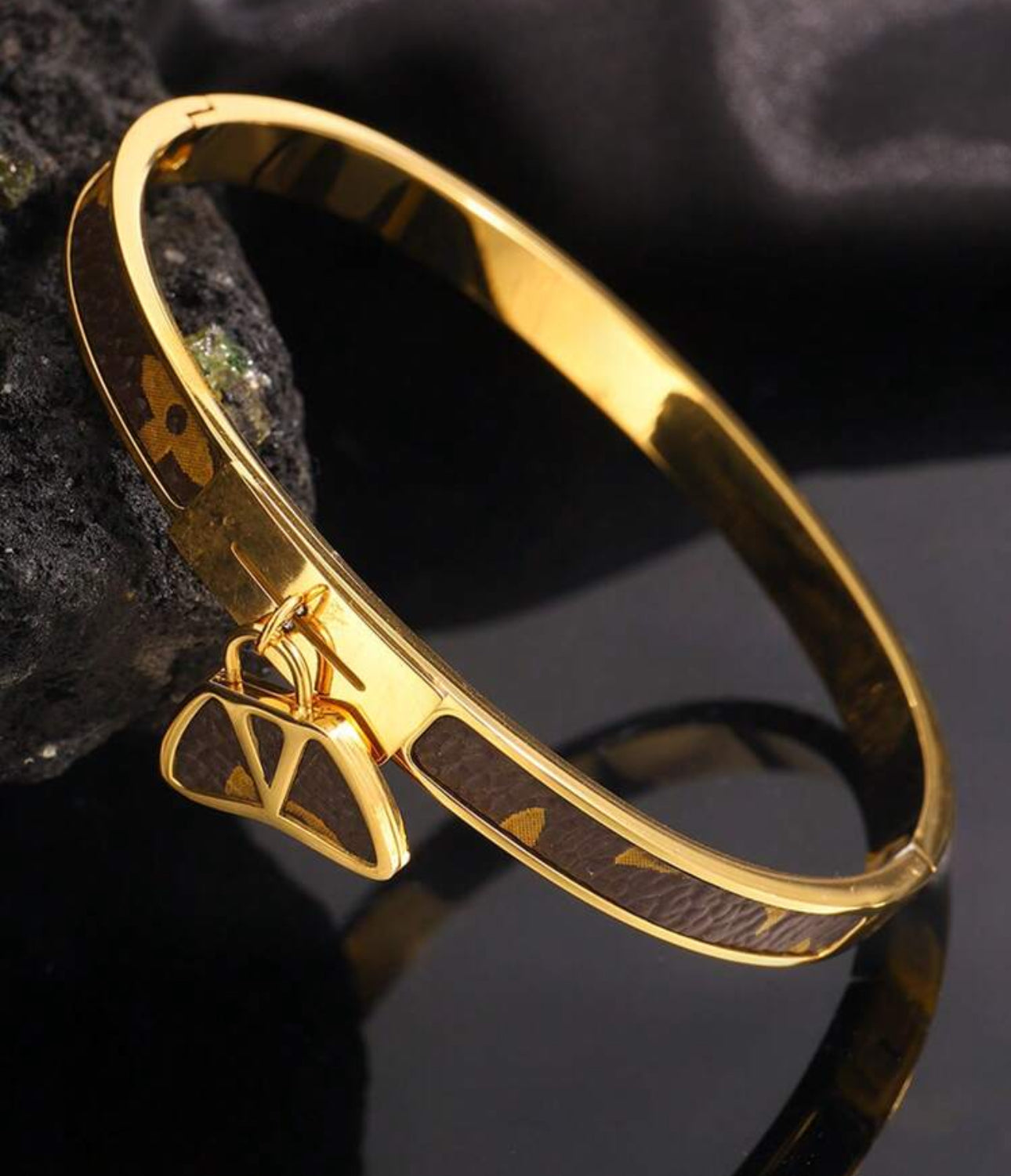 Luxe Gold| Brown Bracelet