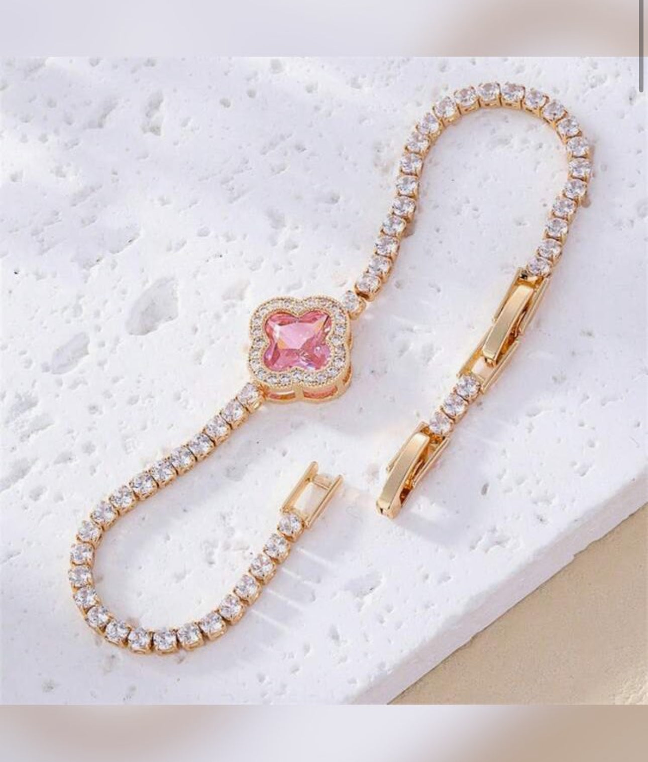 Luxe Gold/Silver Diamond Bracelet