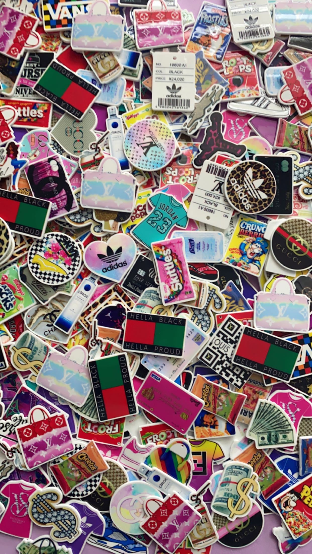 Flatback 50pc Charms